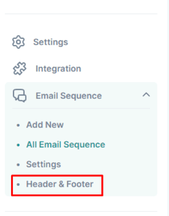 customizing header and footer